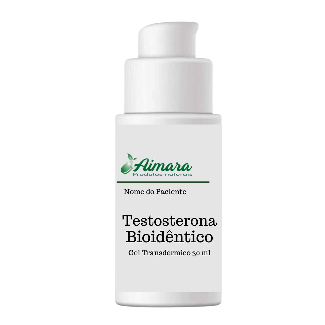 Testosterona Bioidêntica  (Base Gel Transdérmico)- 30g