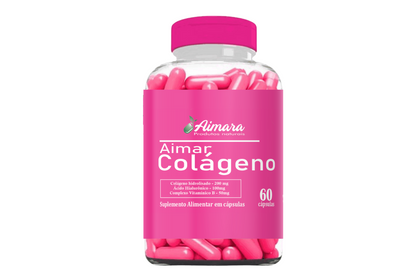 Aimar Colágeno (Colágeno Hidrolisado + Ácido Hialurônico + Vitamina C)