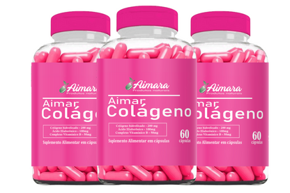 Aimar Colágeno (Colágeno Hidrolisado + Ácido Hialurônico + Vitamina C)